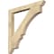 Ekena Millwork Balboa Slat Rough Sawn Bracket, Douglas Fir, 4"W x 42"D x 42"H BKT04X42X42BOA06RDF - alternate 1